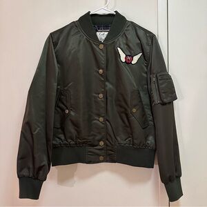 Tommy Hilfiger x Gigi Hadid Embroidered Bomber Jacket